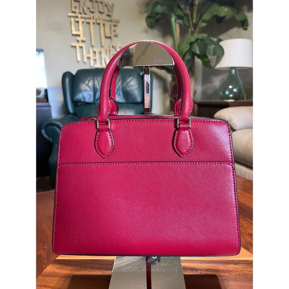 Kate Spade New York Madison Red Satchel Crossbody Small NWOT - Picture 10 of 11